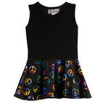 Allover Peace Dress - Denny's
