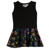 Allover Peace Dress - Denny's