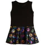 Allover Peace Dress - Denny's