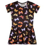Short Sleeve Butterfly Dress - Denny's