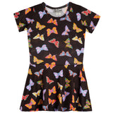 Short Sleeve Butterfly Dress - Denny's