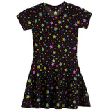 All Over Pastel Stars Dress - Denny's