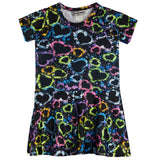Graffiti Splatter Heart Dress - Denny's