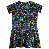 Graffiti Splatter Heart Dress - Denny's