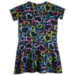 Graffiti Splatter Heart Dress - Denny's