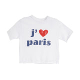 Heart Paris Short Sleeve Tee