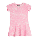 Short Sleeve Tie Dye Dress
