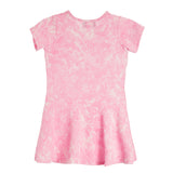 Short Sleeve Tie Dye Dress