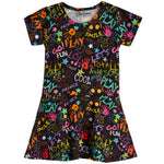 Short Sleeve Playground Dress - Denny's