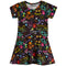 Short Sleeve Playground Dress - Denny's
