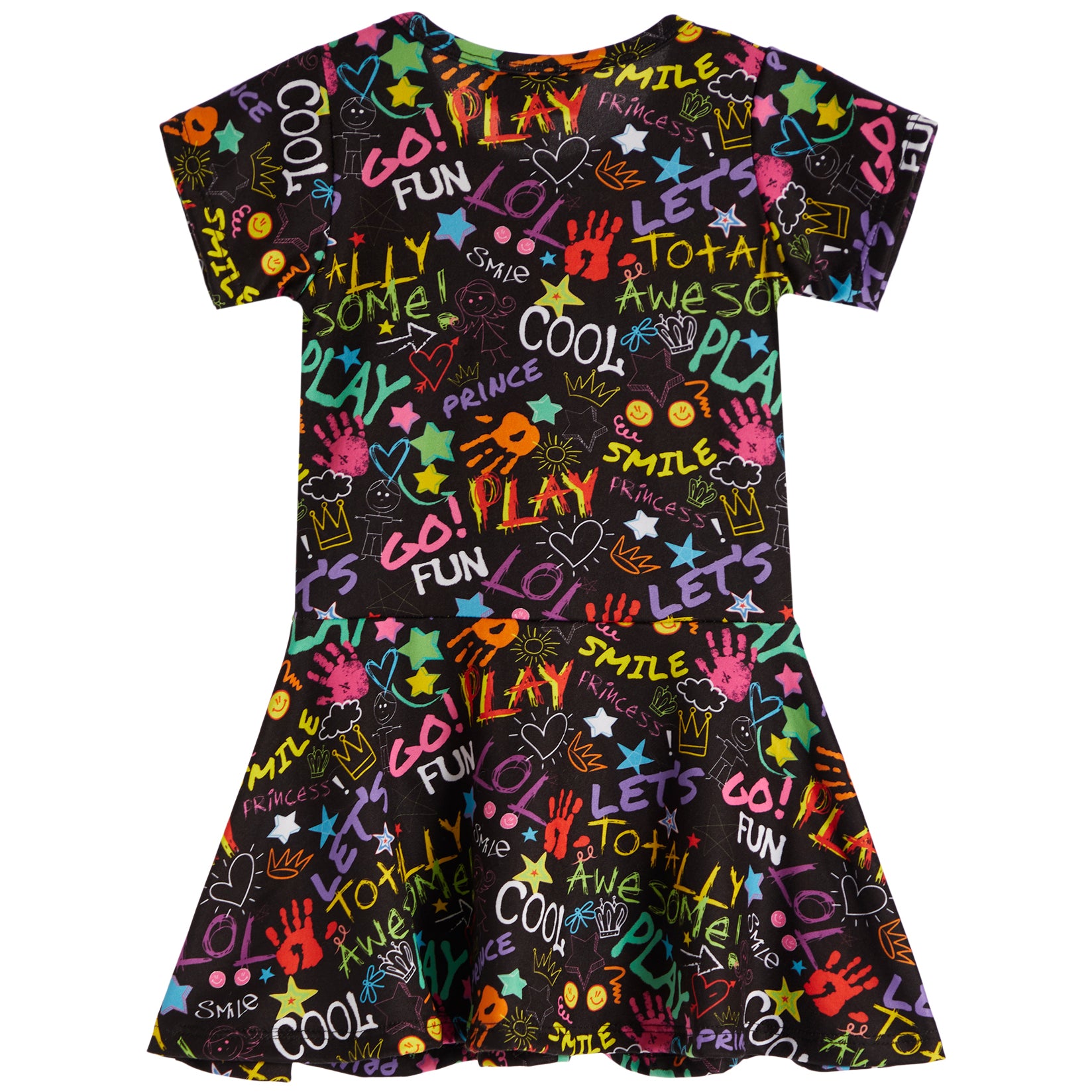 Short Sleeve Playground Dress - Denny's