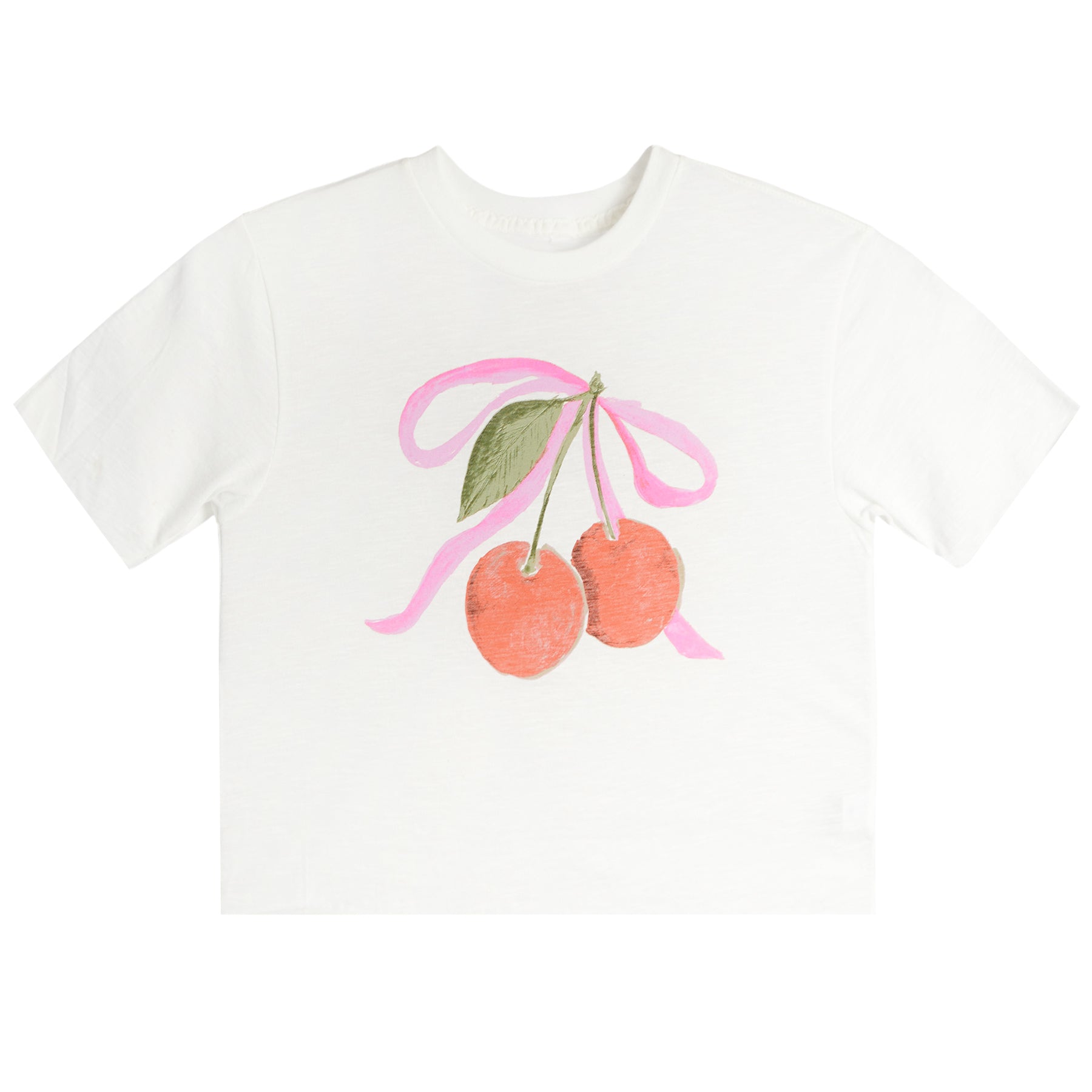 Water Color Cherry Tee - Denny's