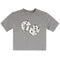 Short Sleeve Tee With Black And White Heart Dice - Denny's