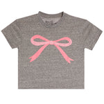 Pink Bow Short Sleeve Tee - Denny's