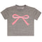 Pink Bow Short Sleeve Tee - Denny's
