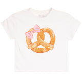 Pretzel Bow Short Sleeve Tee - Denny's