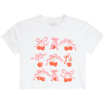 Cherry And Bows Short Sleeve Tee - Denny's