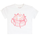 Cherry Bow Cake Short Sleeve Tee - Denny's