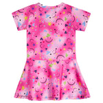 Short Sleeve Smiley Dress - Denny's