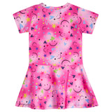 Short Sleeve Smiley Dress - Denny's