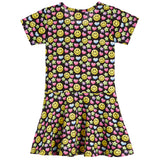 Short Sleeve Smiley Dress