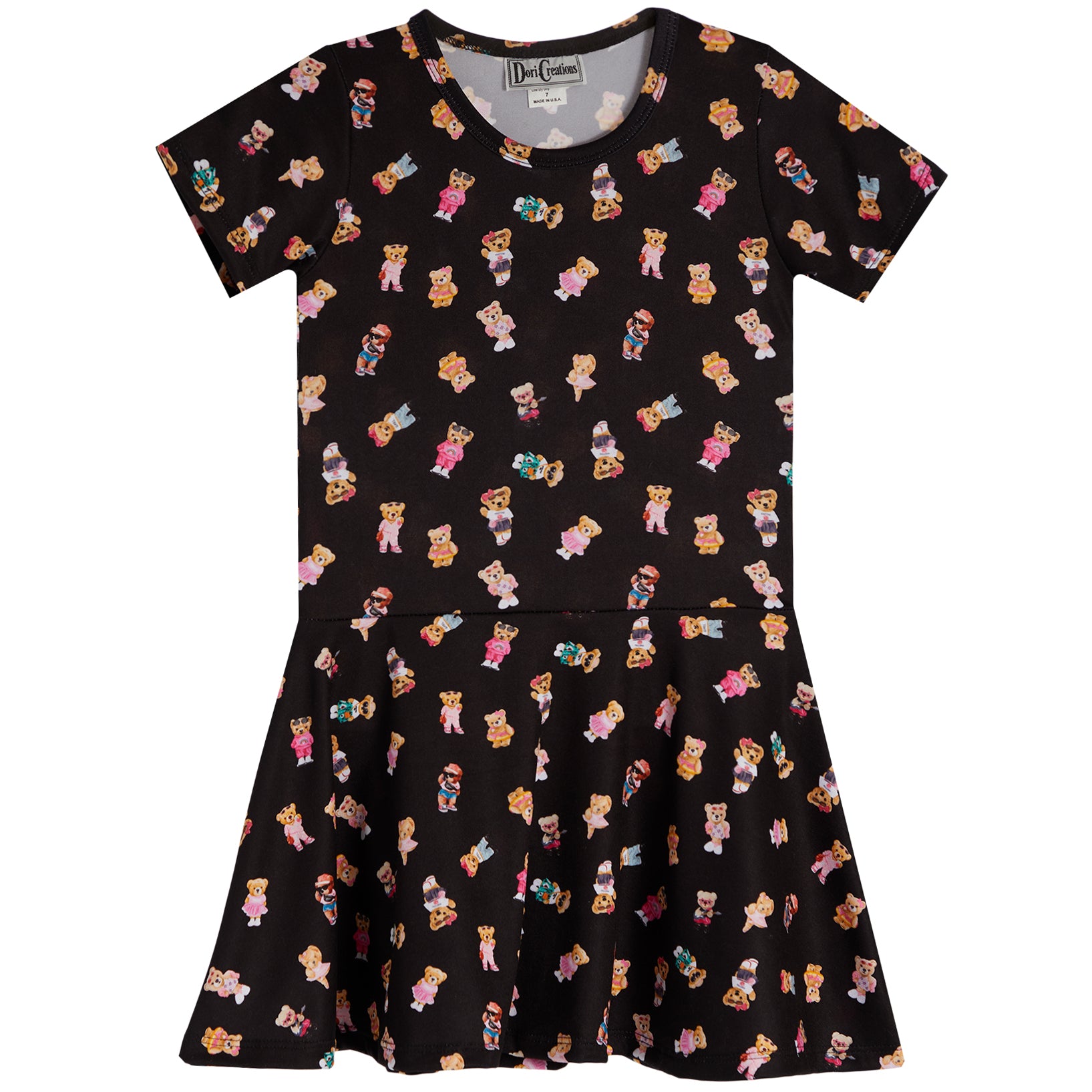 Bears Short Sleeve Dress - Denny's