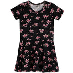 Short Sleeve Dress Bow - Denny's