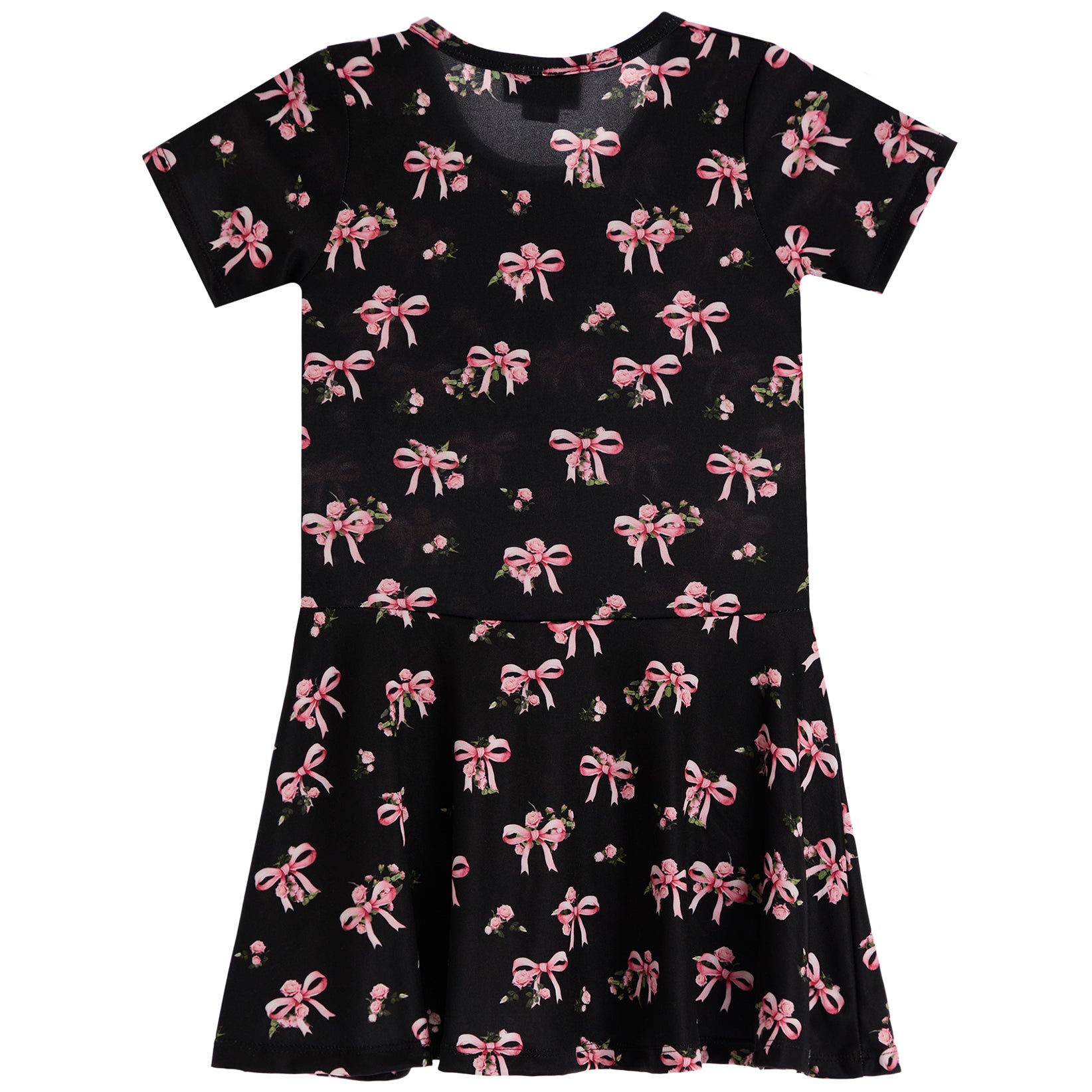 Short Sleeve Dress Bow - Denny's
