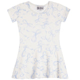 Allover Blue Bows Dress