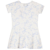 Allover Blue Bows Dress