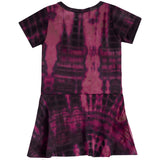 Tie Dye Short Sleeve Dress - Denny's