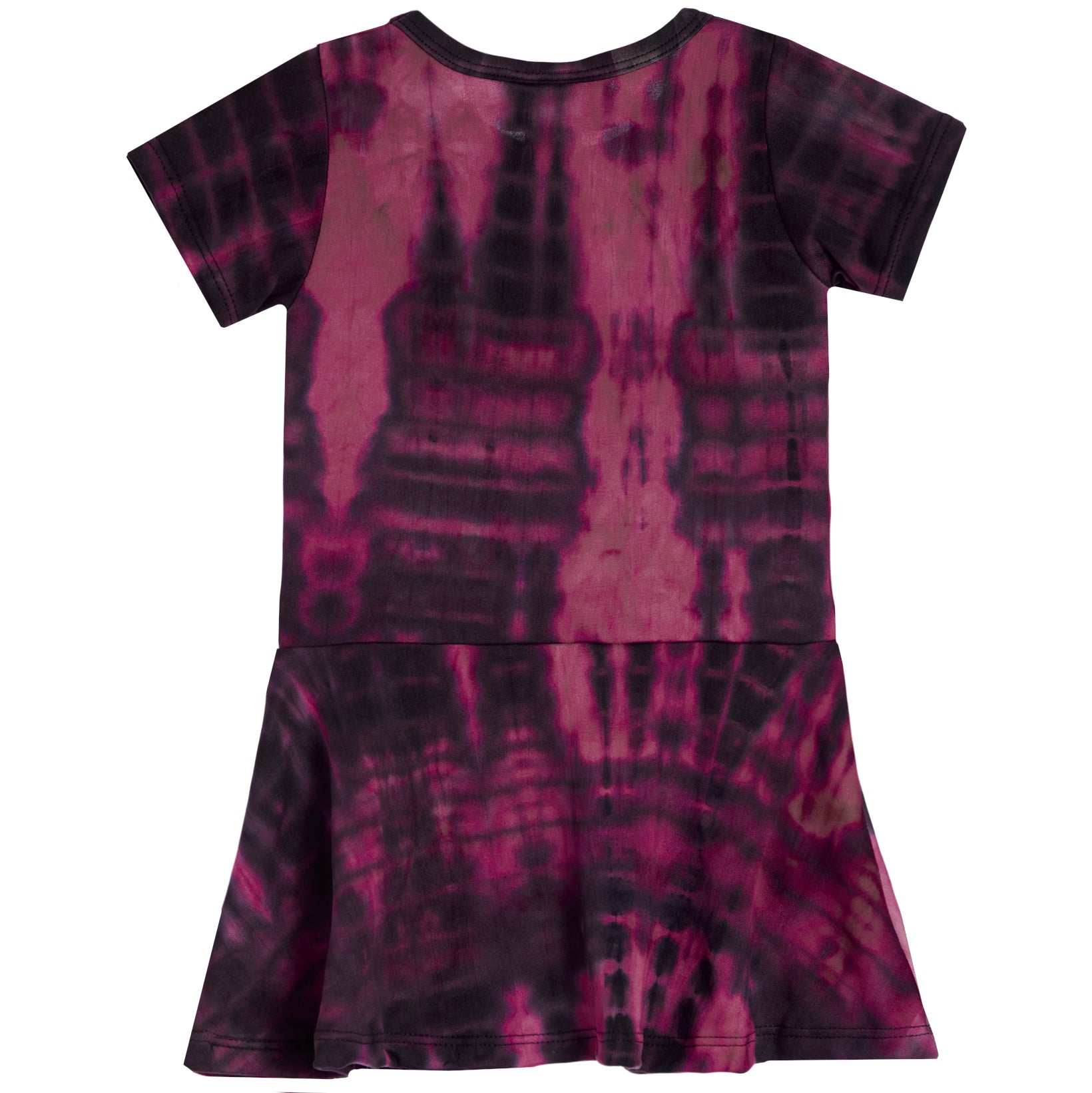 Tie Dye Short Sleeve Dress - Denny's