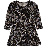 Be Happy Long Sleeve Dress - Denny's