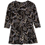 Be Happy Long Sleeve Dress - Denny's