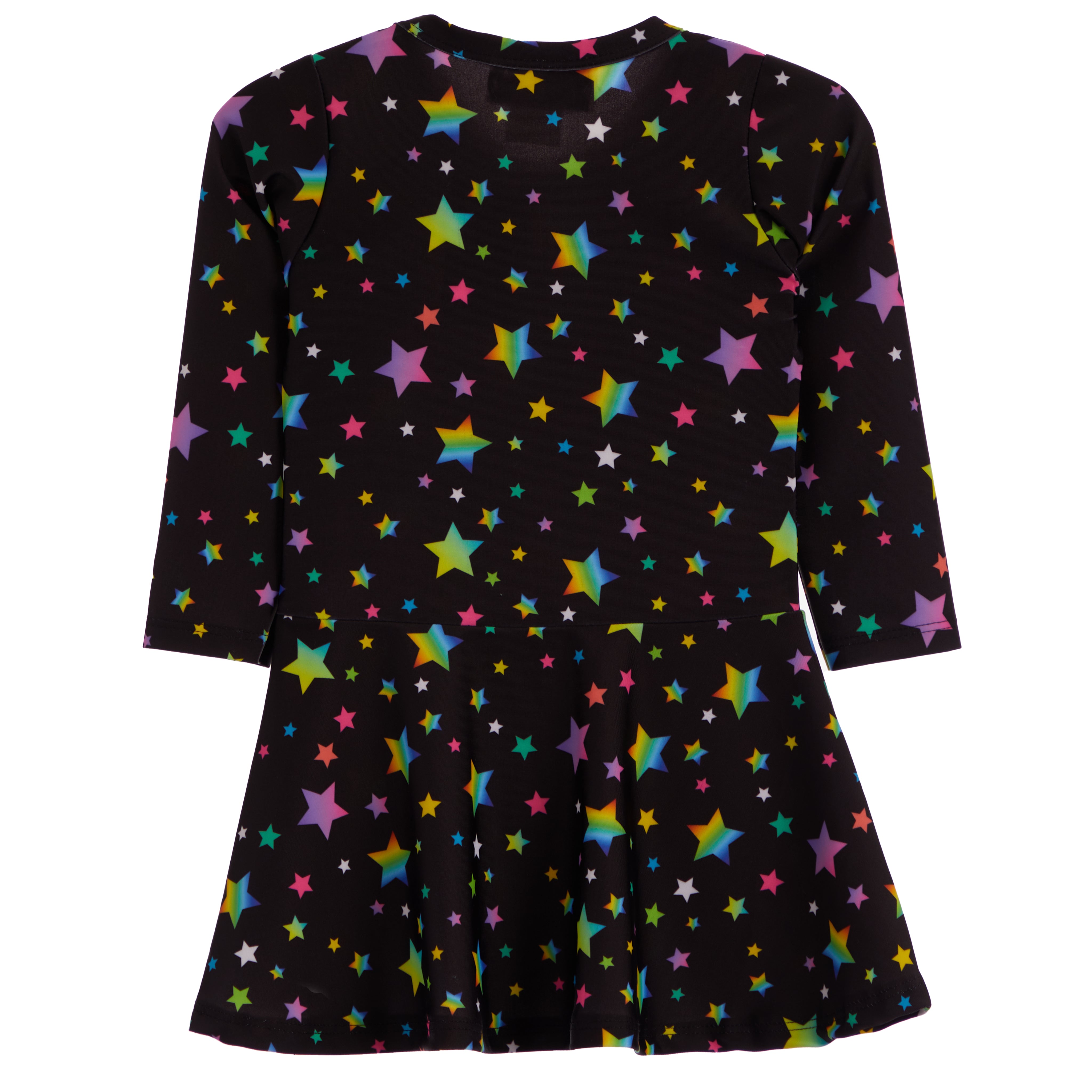 All Over Pastel Stars Dress - Denny's