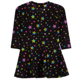 All Over Pastel Stars Dress - Denny's