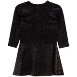 Long Sleeve Sparkle Velvet Dress