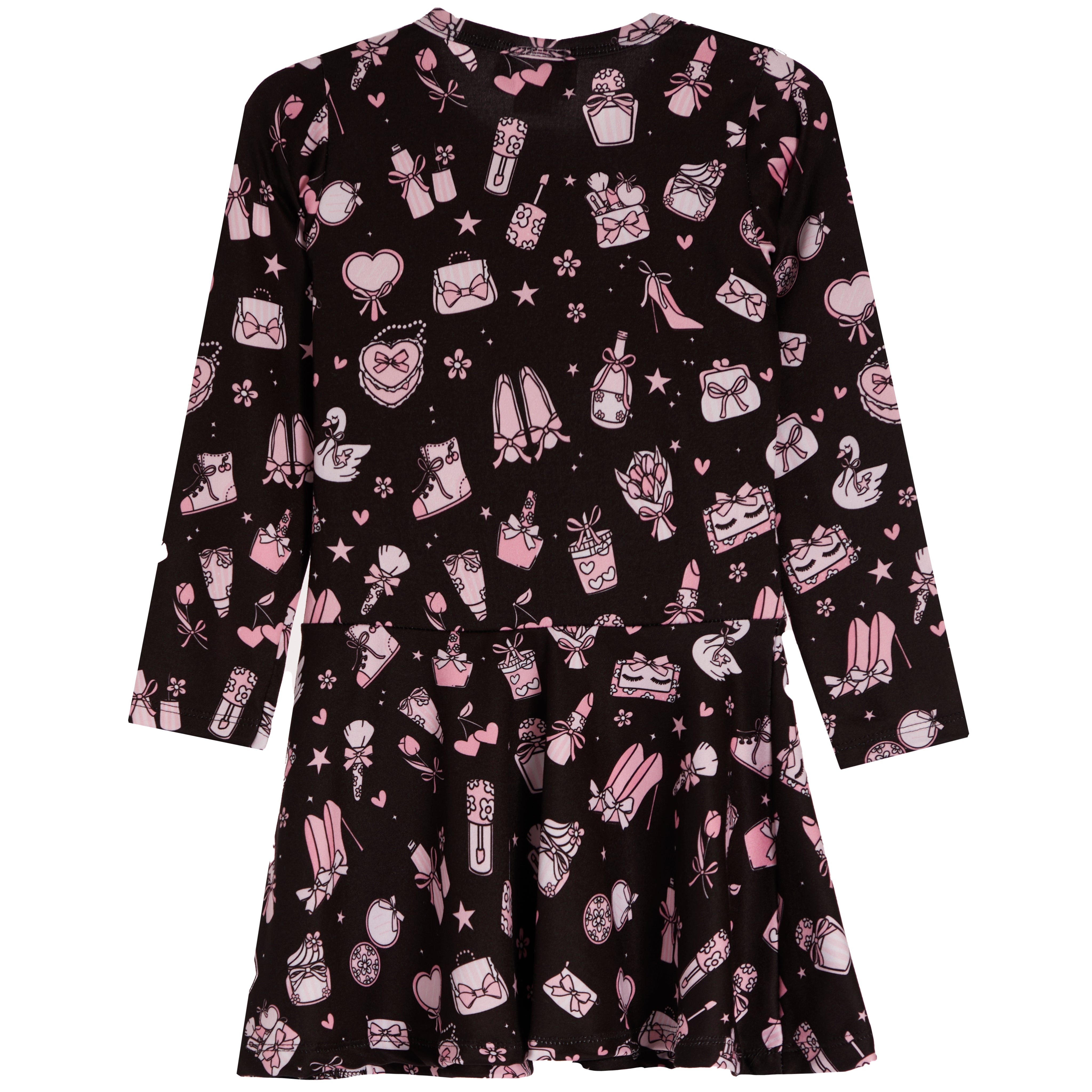 Makeup Long Sleeve Dress - Denny's
