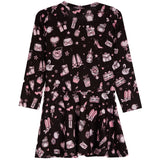 Makeup Long Sleeve Dress - Denny's