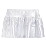 Lame Ruffle Skirt - Denny's