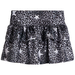 Leopard Star Ruffle Skirt - Denny's