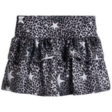 Leopard Star Ruffle Skirt - Denny's