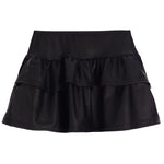 Faux Leather Ruffle Skirt - Denny's