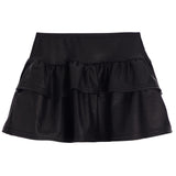Faux Leather Ruffle Skirt - Denny's