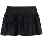Faux Leather Ruffle Skirt - Denny's