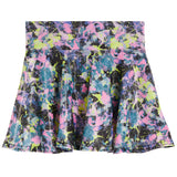Grey Splatter Lame Skort