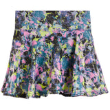 Grey Splatter Lame Skort