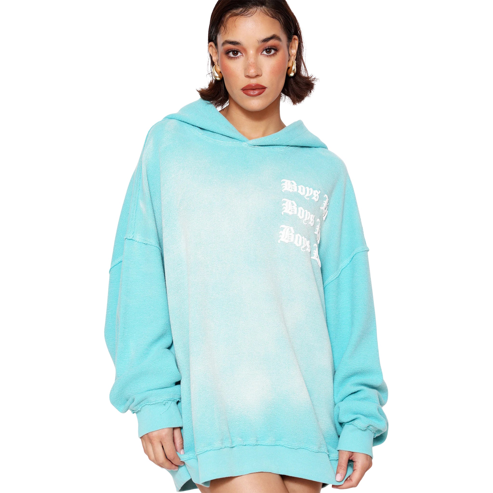 Blue Head Over Heels Hoodie - Denny's