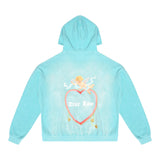 Blue Head Over Heels Hoodie - Denny's