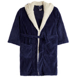 Fleece Hooded Robe - Denny's